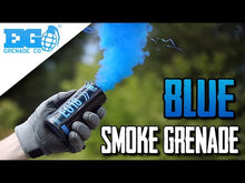 Load and play video in Gallery viewer, BLUE  SMOKE GRENADE - EG18 - ENOLA GAYE SMOKE BOMB