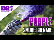 Load and play video in Gallery viewer, PURPLE SMOKE GRENADE - EG18X - ENOLA GAYE SMOKE BOMB
