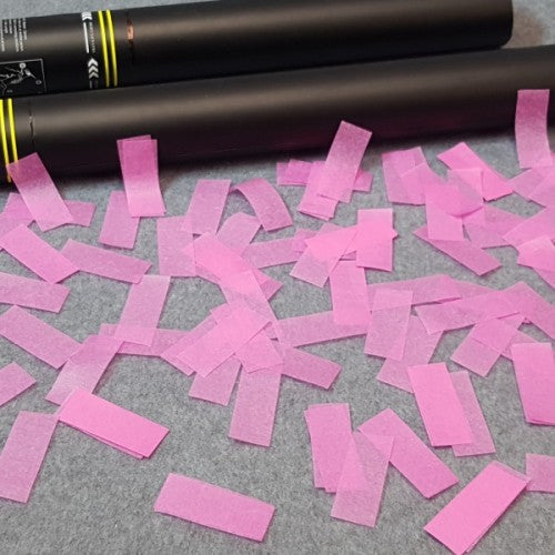 Gender Reveal - Confetti Cannon - Pink Tissue Paper 40cm